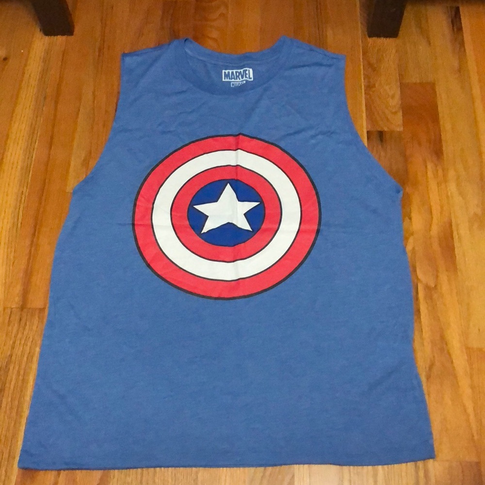 Captain America Tank Top